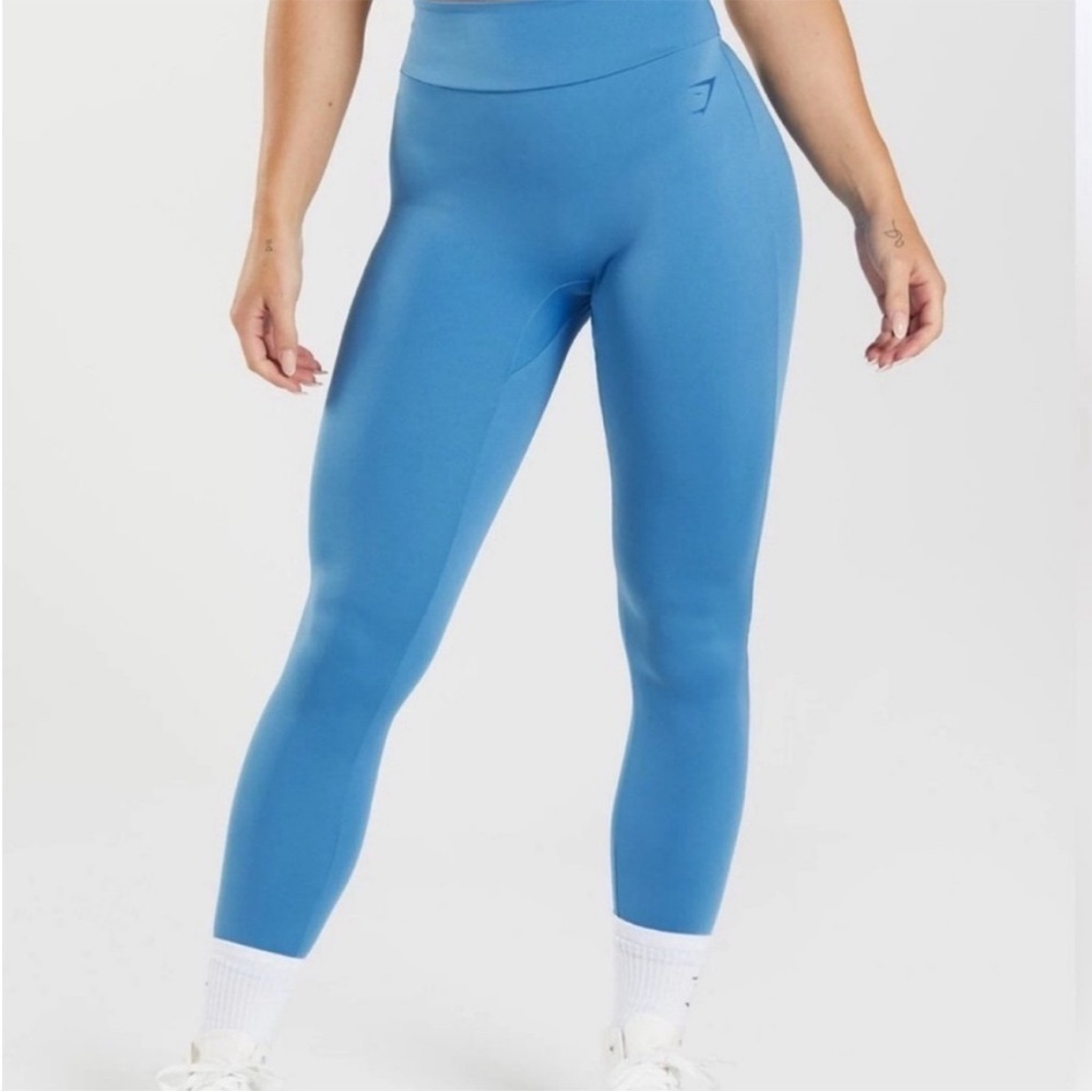 Gymshark Power Leggings Coastal Blue Leggings Size XS